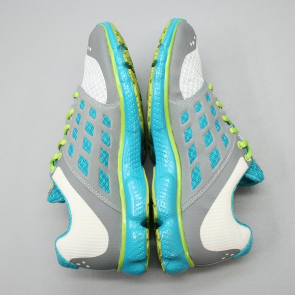 Under Armour Ladies 6.5 Micro G Gray White 4D Foam Running Sneakers 1236543-100 - Picture 12 of 12